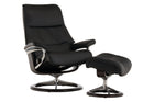 Stressless View Chair and Ottoman (Medium)
